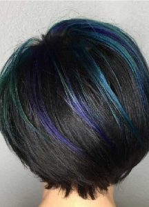 Oilslick Haircolor