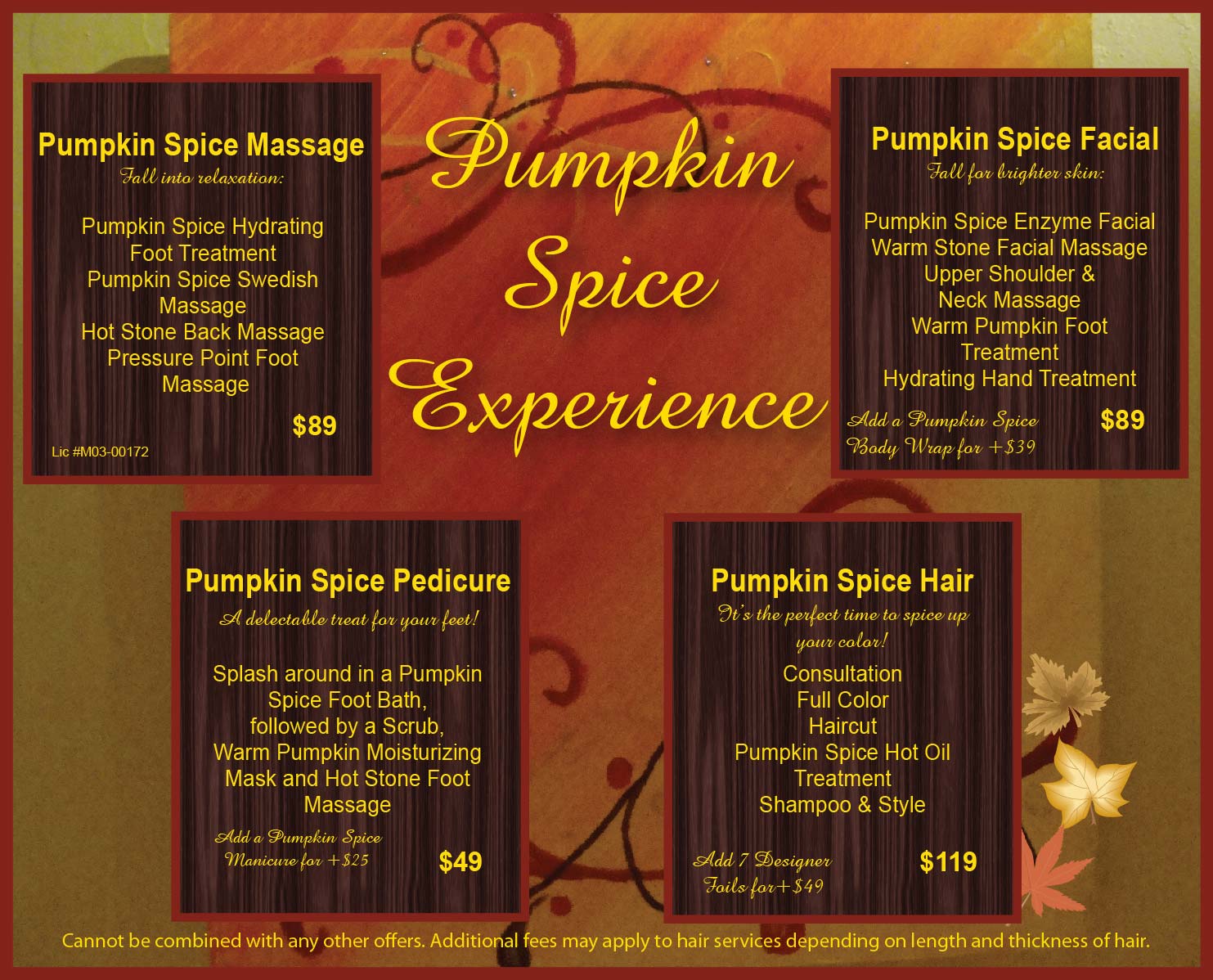 Specials - Elements Salon And Wellness Spa