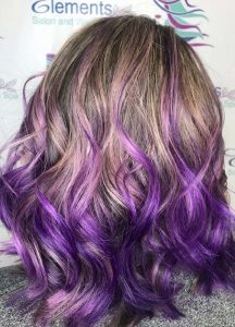 Purple Highlights